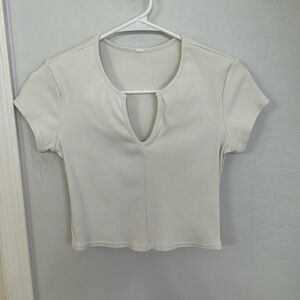 Like New! Alo cropped baby tee